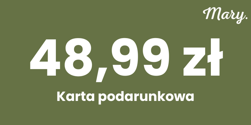 Karta podarunkowa Mary Komfort